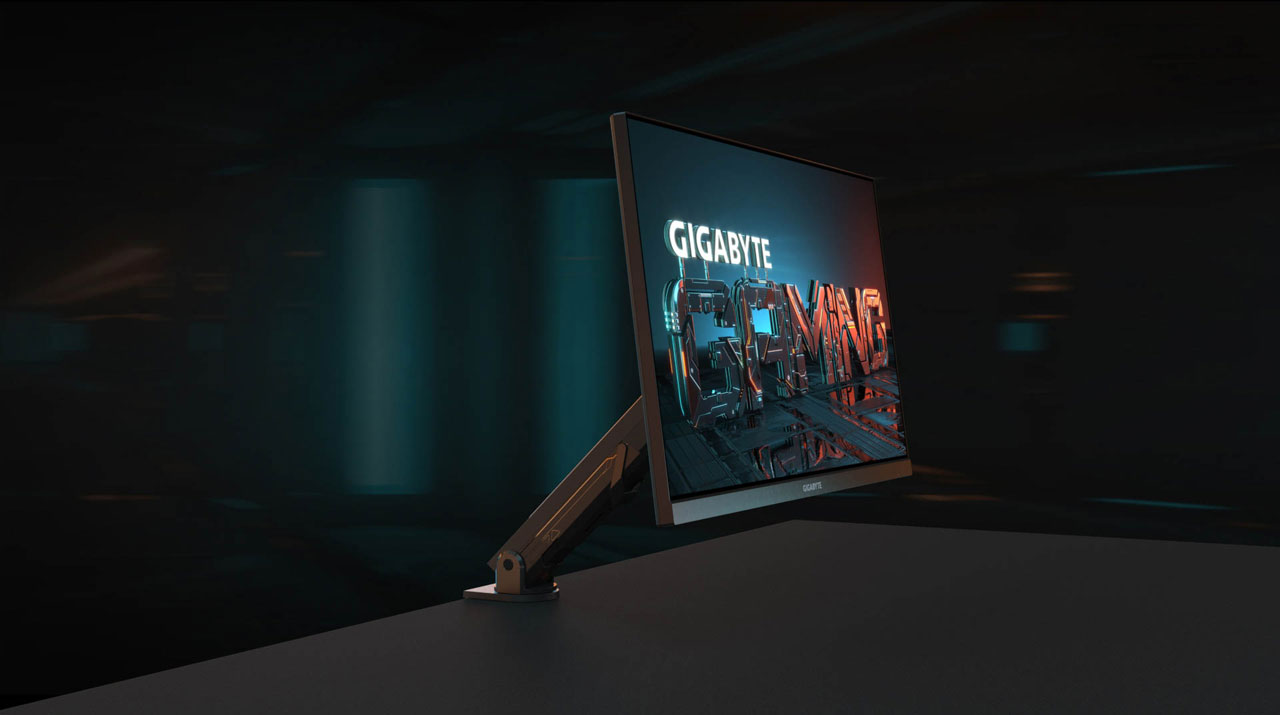 GIGABYTE M28U AE Arm Edition 28 144Hz 2160P UHD KVM Gaming Monitor